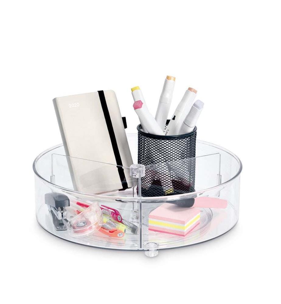 Drehbarer Organizer, Kunststoff - Transparent