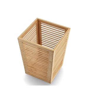 Papierkorb, Bambus - Braun