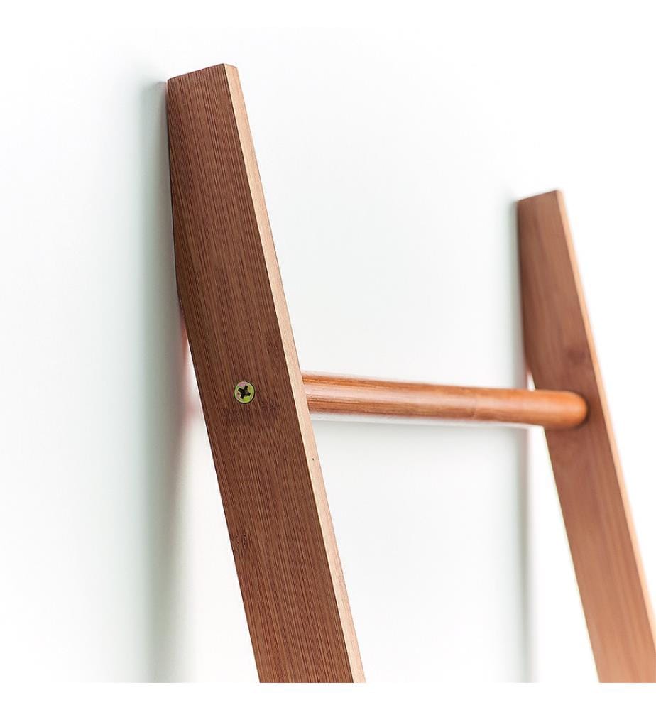Handtuchhalter Leiter Aus Bambus