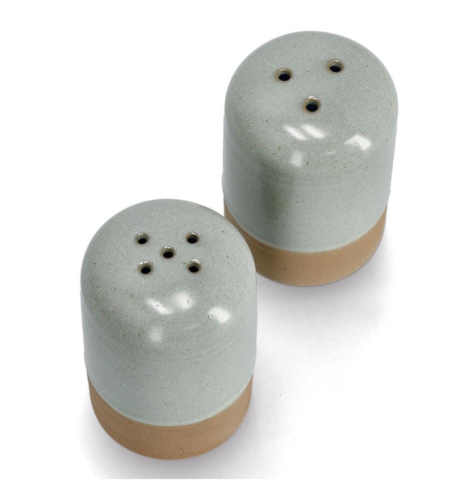 Salz-/Pfefferstreuer-Set, 2-teilig -Steingut