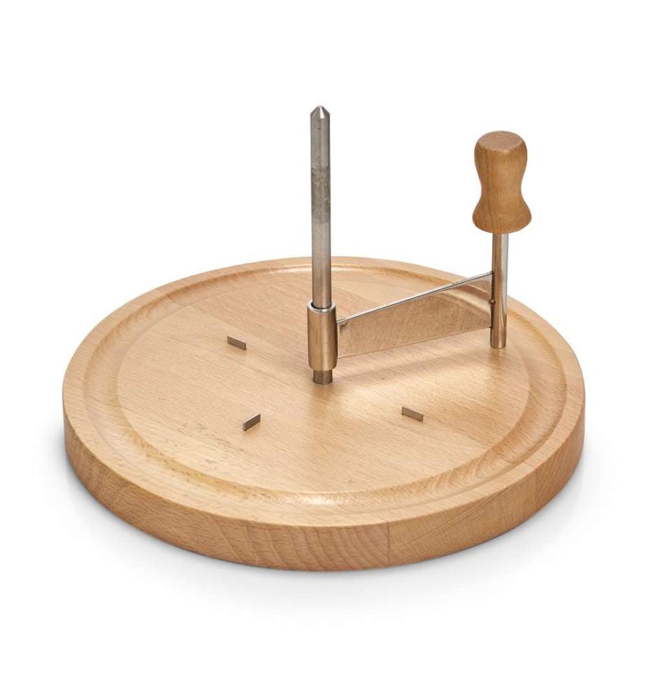Käseschneide-Set, Buche/Edelstahl - Braun