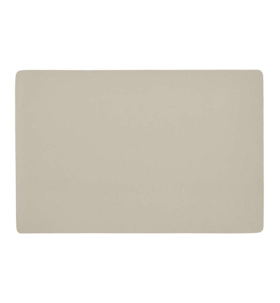 Platzset, Kunstleder - Creme