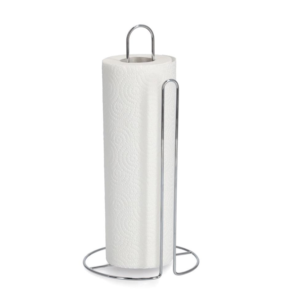 Küchenrollenhalter, Metall verchromt - Silber