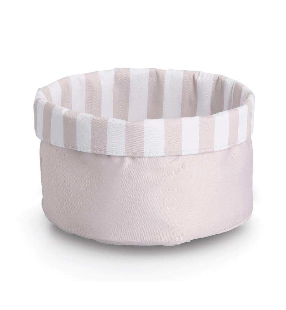 Brotbeutel "Stripes", wendbar, Baumwolle/Polyester