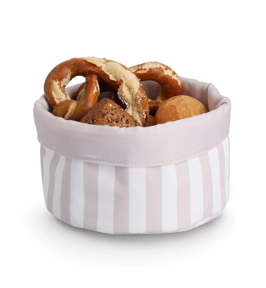 Brotbeutel "Stripes", wendbar, Baumwolle/Polyester