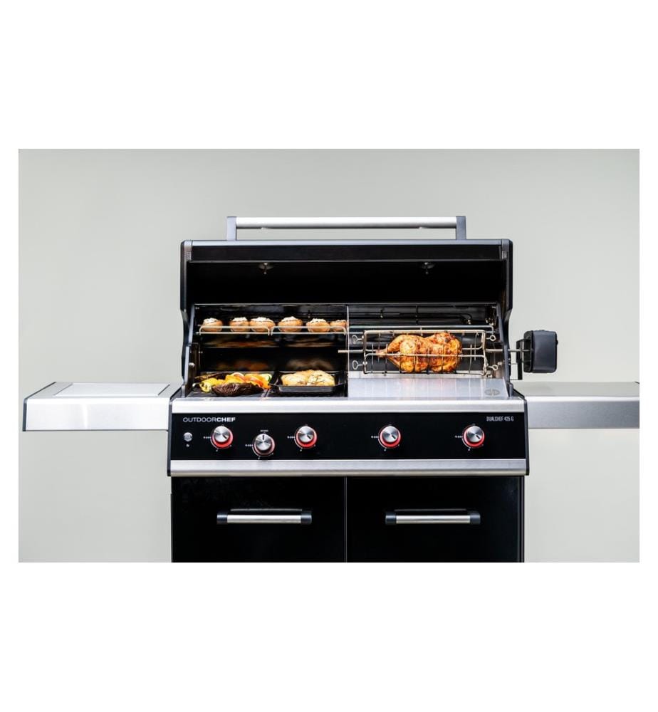Outdoorchef - Drehspiess Set Netzbetrieb