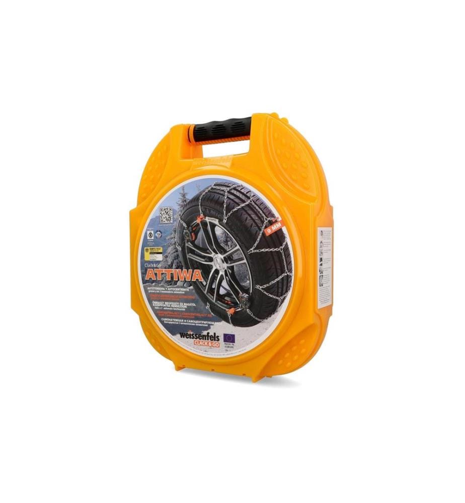 WEISSENFELS - Stahlschneekette Attiwa Clack & Go 9