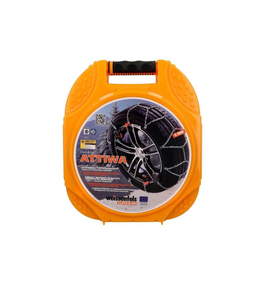 WEISSENFELS - Stahlschneekette Attiwa Clack & Go 13