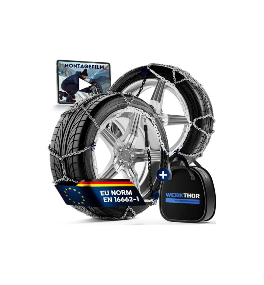 Werkthor - Stahlschneekette WT 90 2er Set