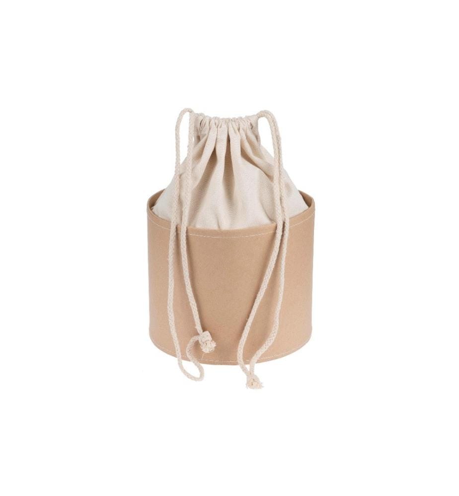 GLOREX - Sac de pommes de terre en boîte carton, 15 cm, nature/blanc