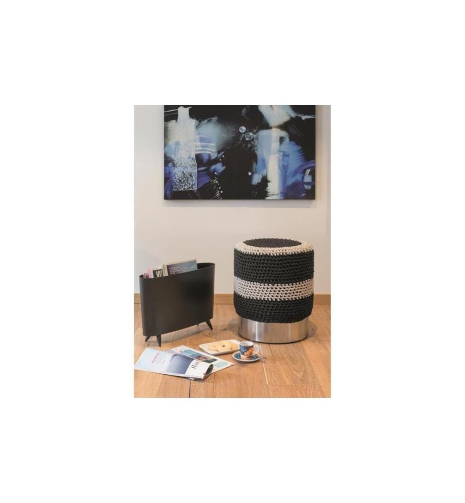 GLOREX - Wolle Makramee Bands 250 g, Olivgrün