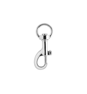 GLOREX - Anhänger mit Karabiner, Ø 48 mm, 2 Stück, Silber
