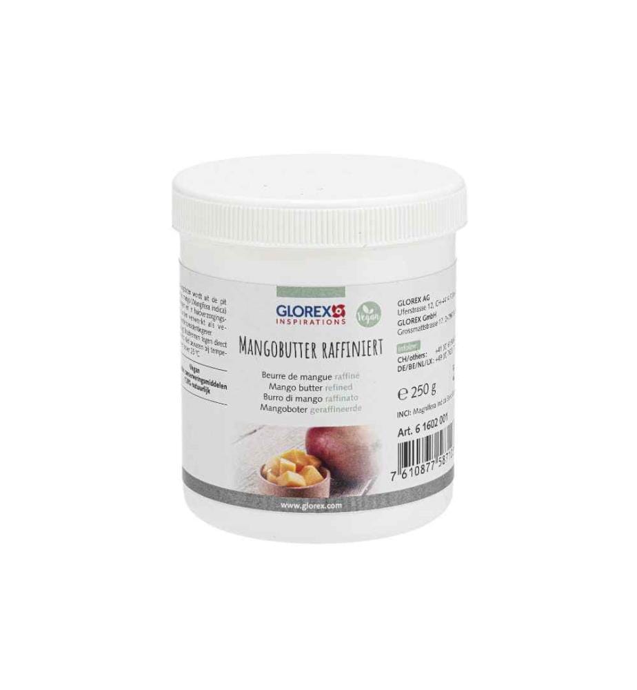 GLOREX - Beurre cosmétique Mangue raffinée 250 g