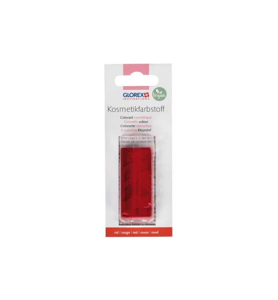 GLOREX - Kosmetikfarbstoff 25 g, Rot