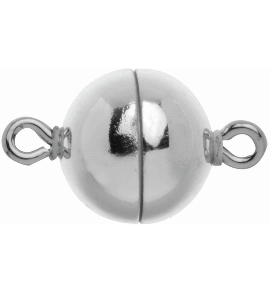 GLOREX - Fermeture Muggle 10 mm, argent