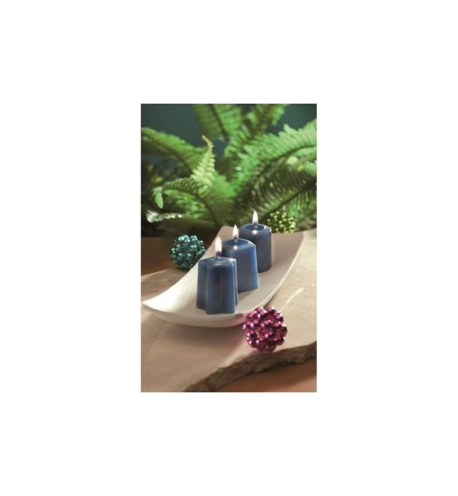 GLOREX - Wachsfarben in Pastillenform 5g, Blau