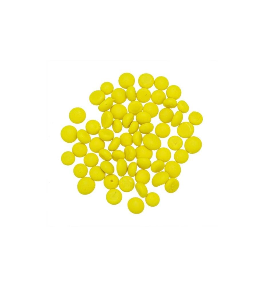 GLOREX - Wachsfarben in Pastillenform 5g, Gelb