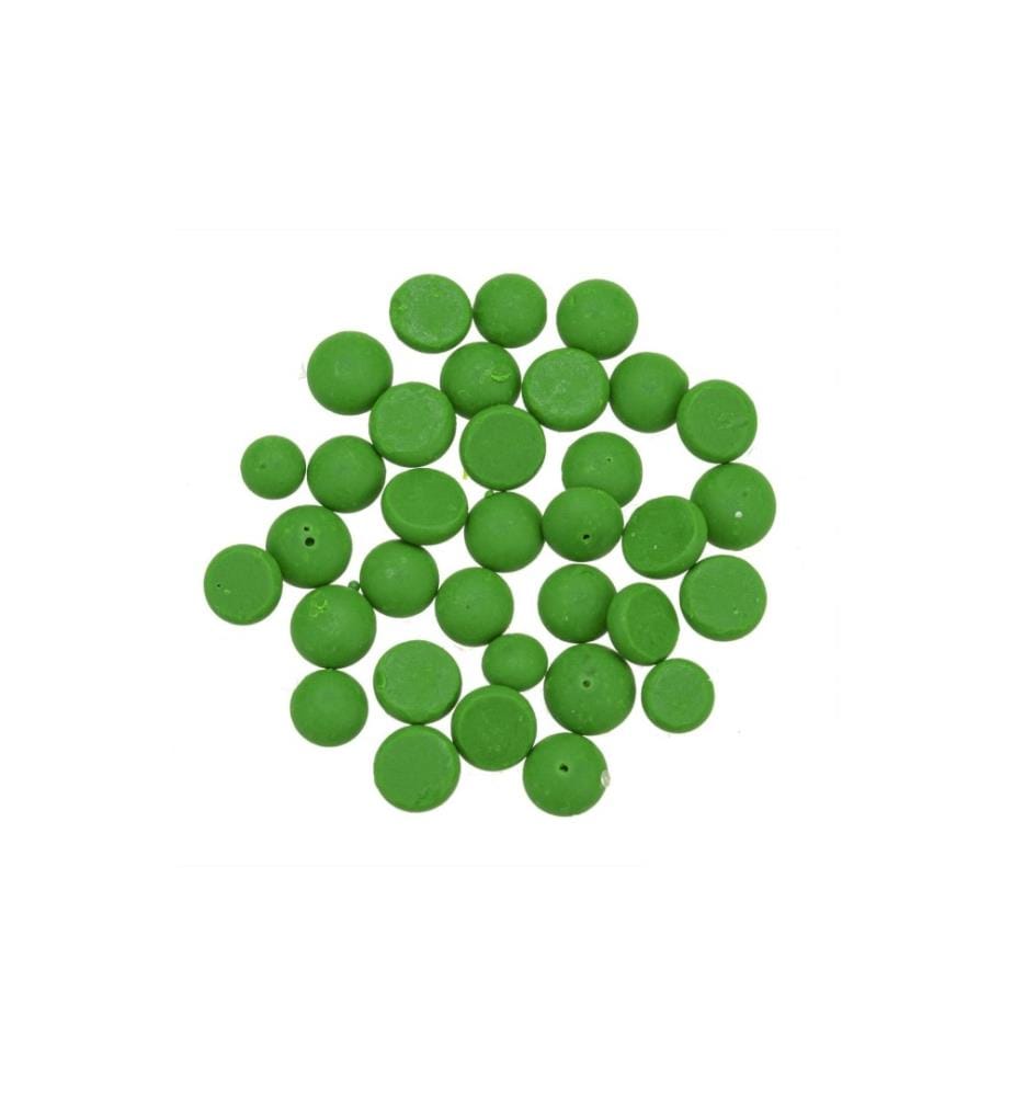 GLOREX - Wachsfarben in Pastillenform 5g, Neon Grün
