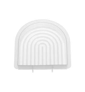 GLOREX - Kerzengiessform Bogen gross 15 x 15 x 3 cm