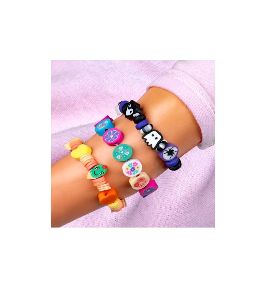 GLOREX - Perlen-Set Heishi 1000 Stück, Pastell