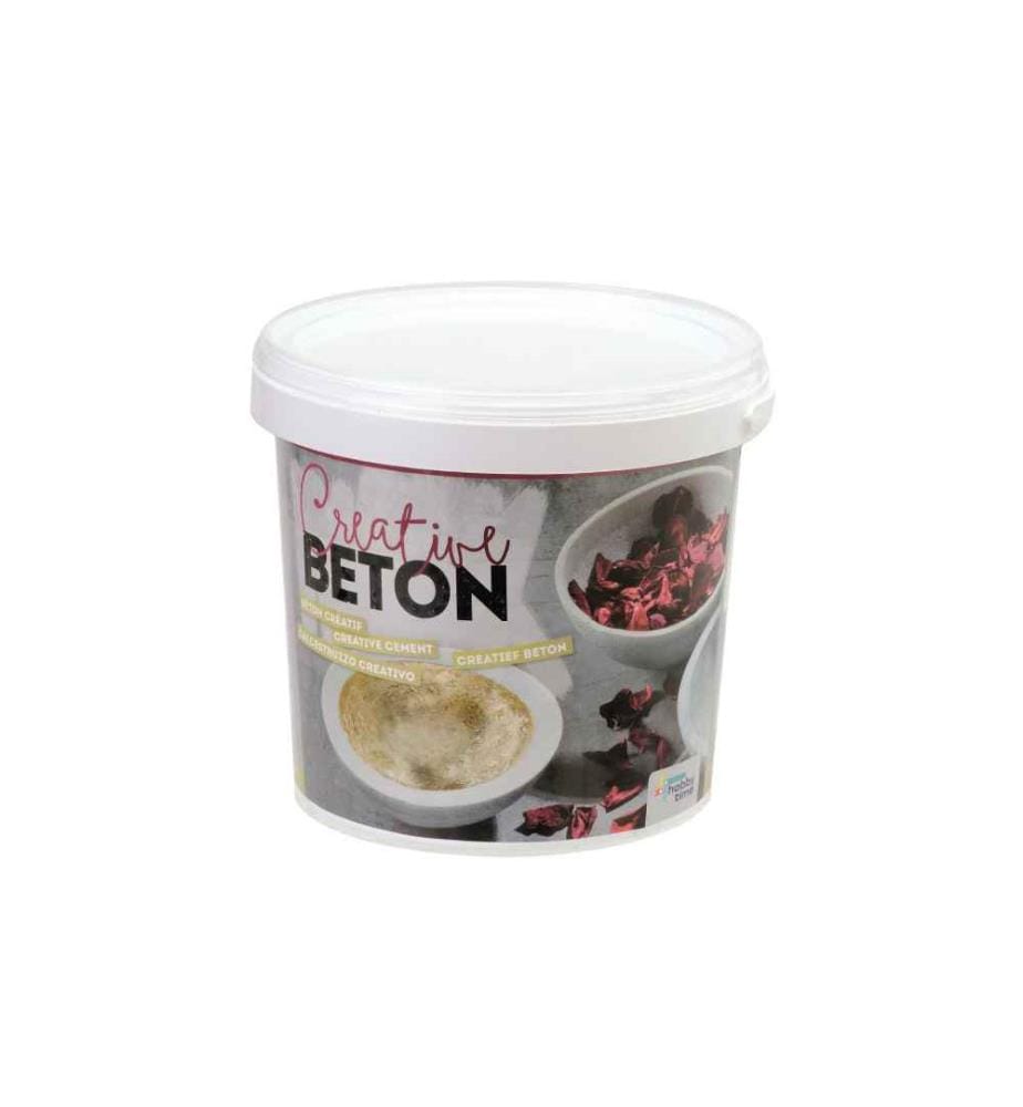 GLOREX - Béton créatif Creative-Beton 3,5 kg gris