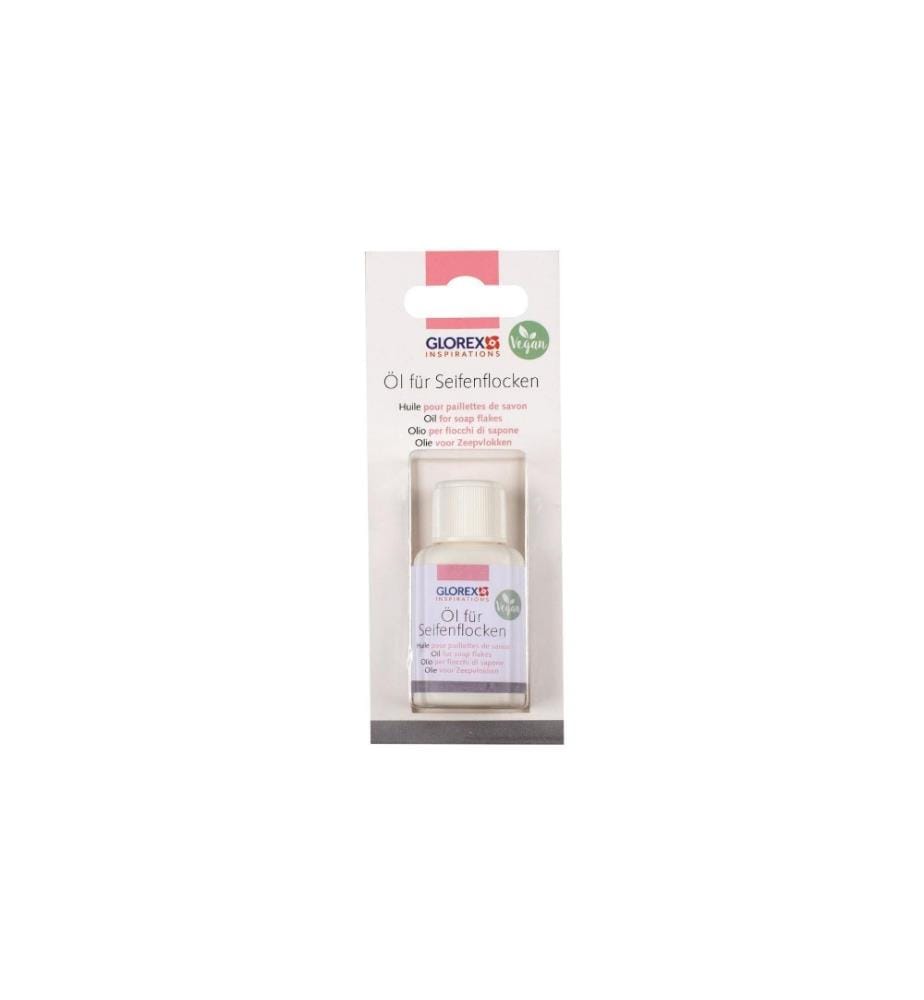 GLOREX - Kosmetik und Seifenzusatz Seifenflockenöl, 20 ml