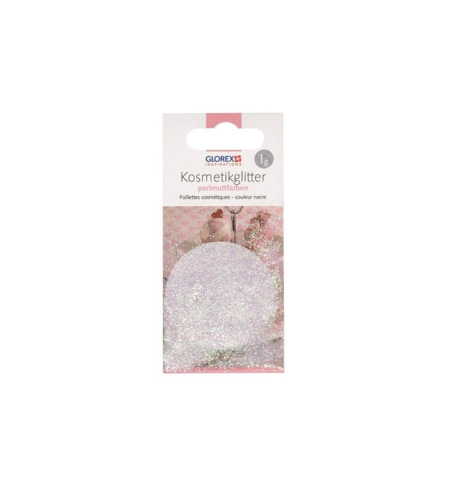 GLOREX - Kosmetik und Seifenzusatz Glitter Perlmutt