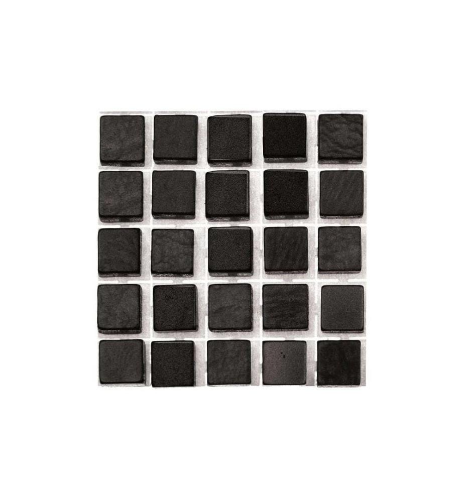 GLOREX - Selbstklebendes Mosaik Poly-Mosaic 5 mm Schwarz