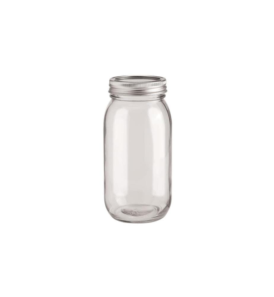 GLOREX - Glas mit Deckel Lili Rose 650 ml 1 Stück