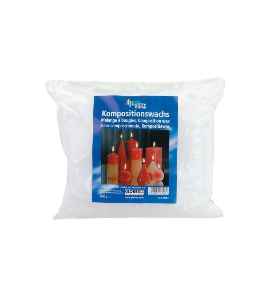 GLOREX - Kerzenstearin  500 g Weiss
