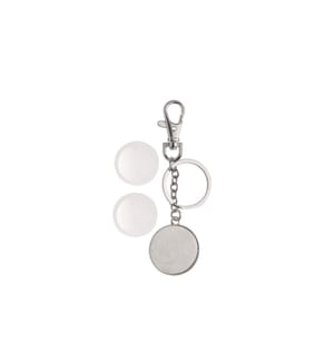 GLOREX - Schlüsselanhänger Cabochon Doppelseitig, Ø 32 mm