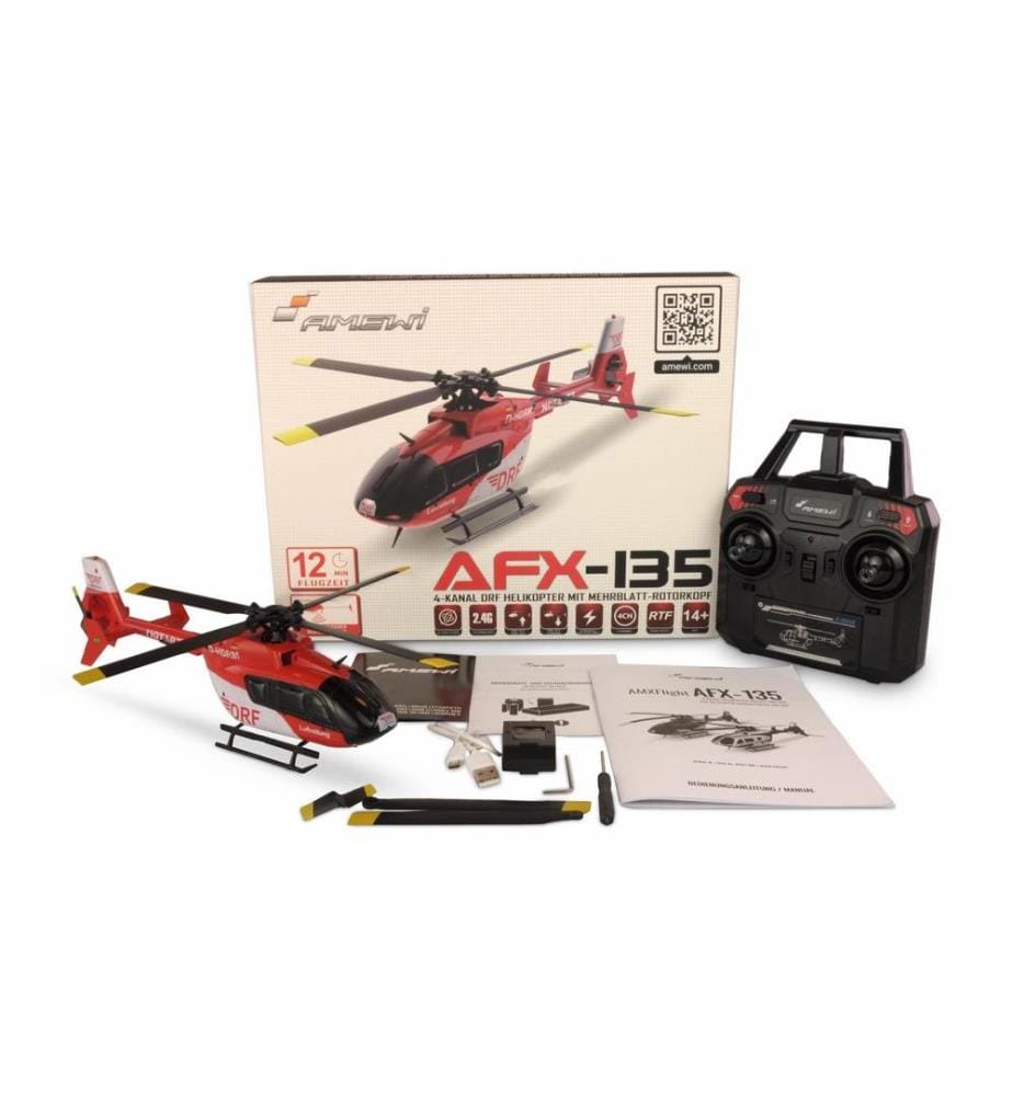 AMEWI - Helikopter AFX-135 DRF 4-Kanal Singlerotor RTF