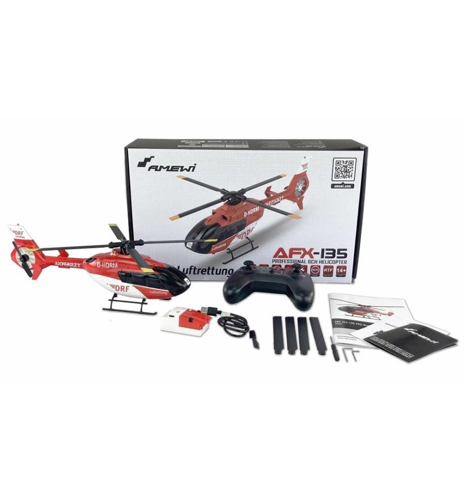 AMEWI - Hélicoptère AFX-135 Pro Brushless CP RTF