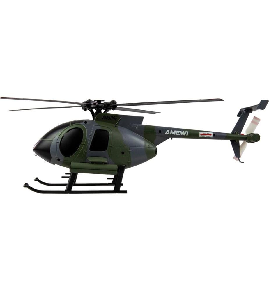 AMEWI - Helikopter Hughes MD500 Militär 4-Kanal 6G RTF