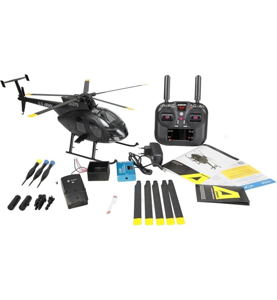 AMEWI - Helikopter MD500 Pro GPS U.S. Army RTF