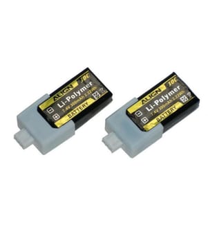 ALIGN - Batterie RC LiPo 300 mAh 7.4 V 30C 2 pièces