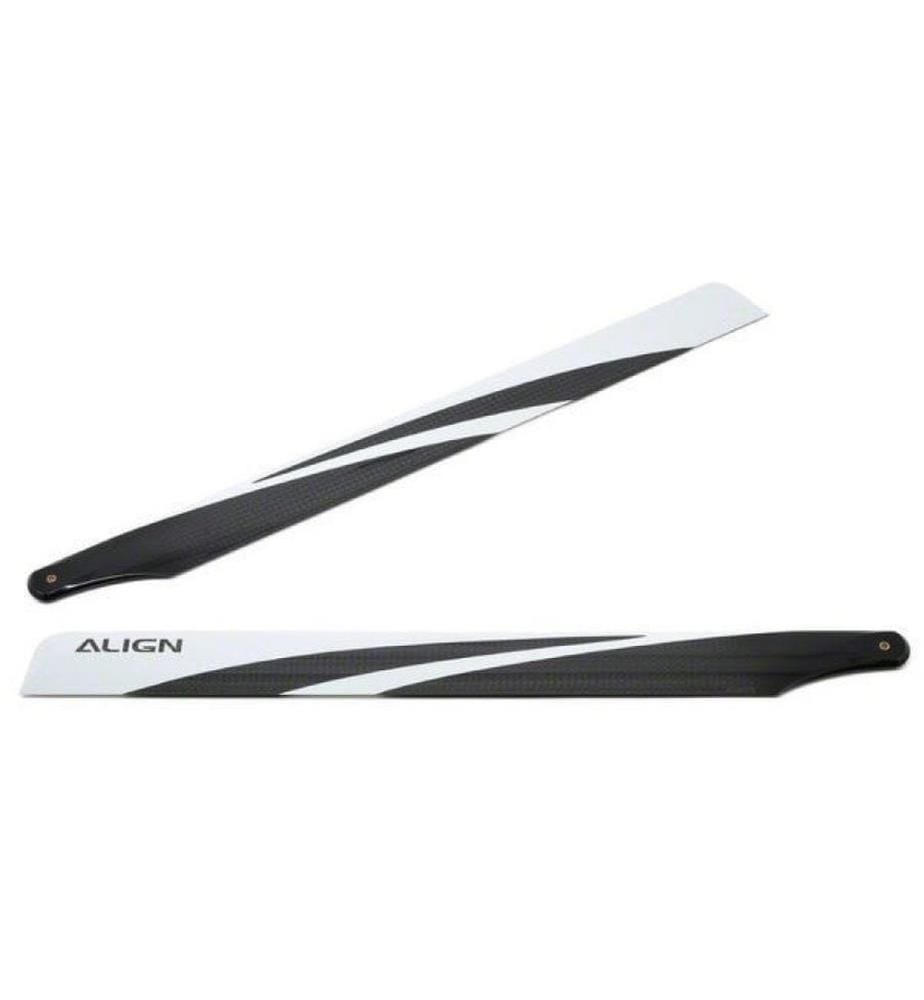 ALIGN - Pales de rotor principal Carbon Fiber 425 mm