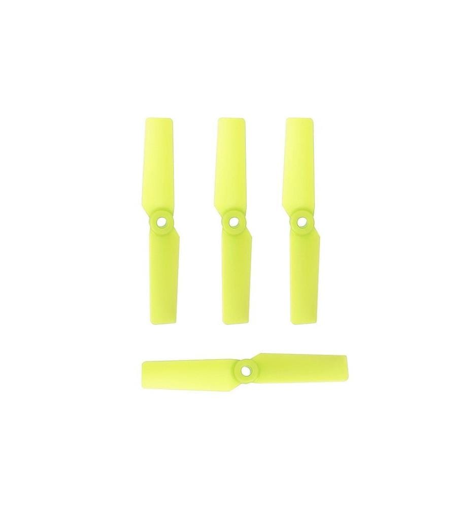 OMPHOBBY - Pales de rotor de queue jaune 4 pièces M1 Evo
