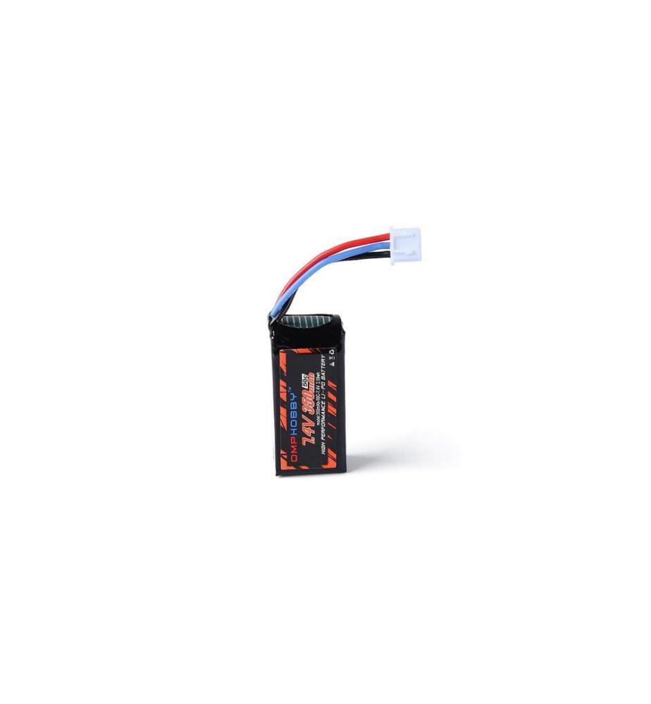 OMPHOBBY - Batterie RC LiPo 350 mAh 7.4 V 50C OMP M1 Evo