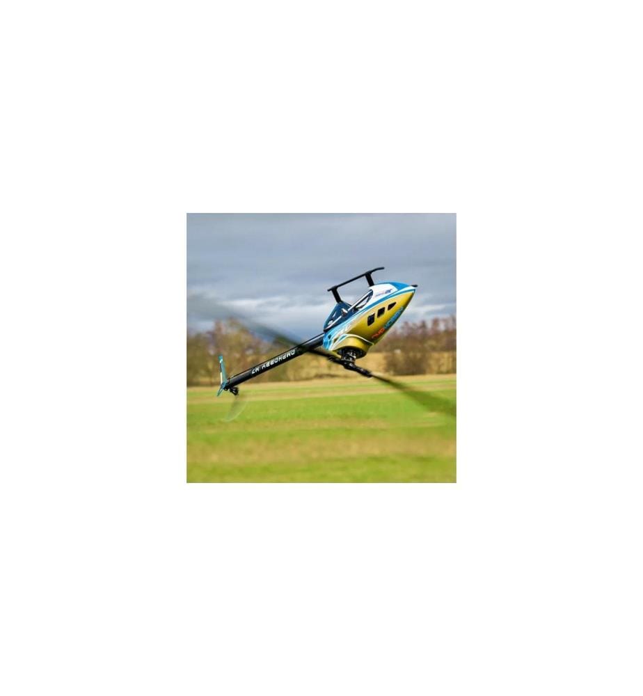 OMPHOBBY - Hélicoptère M7 Topaz Or Kit de construction et pales de rotor