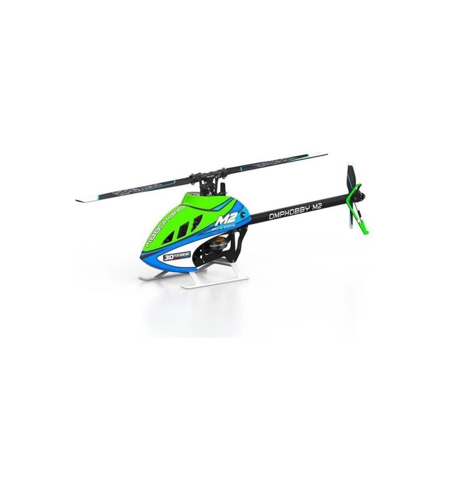 OMPHOBBY - Helikopter 3D Heli M2 V3 Pro Velocity Green