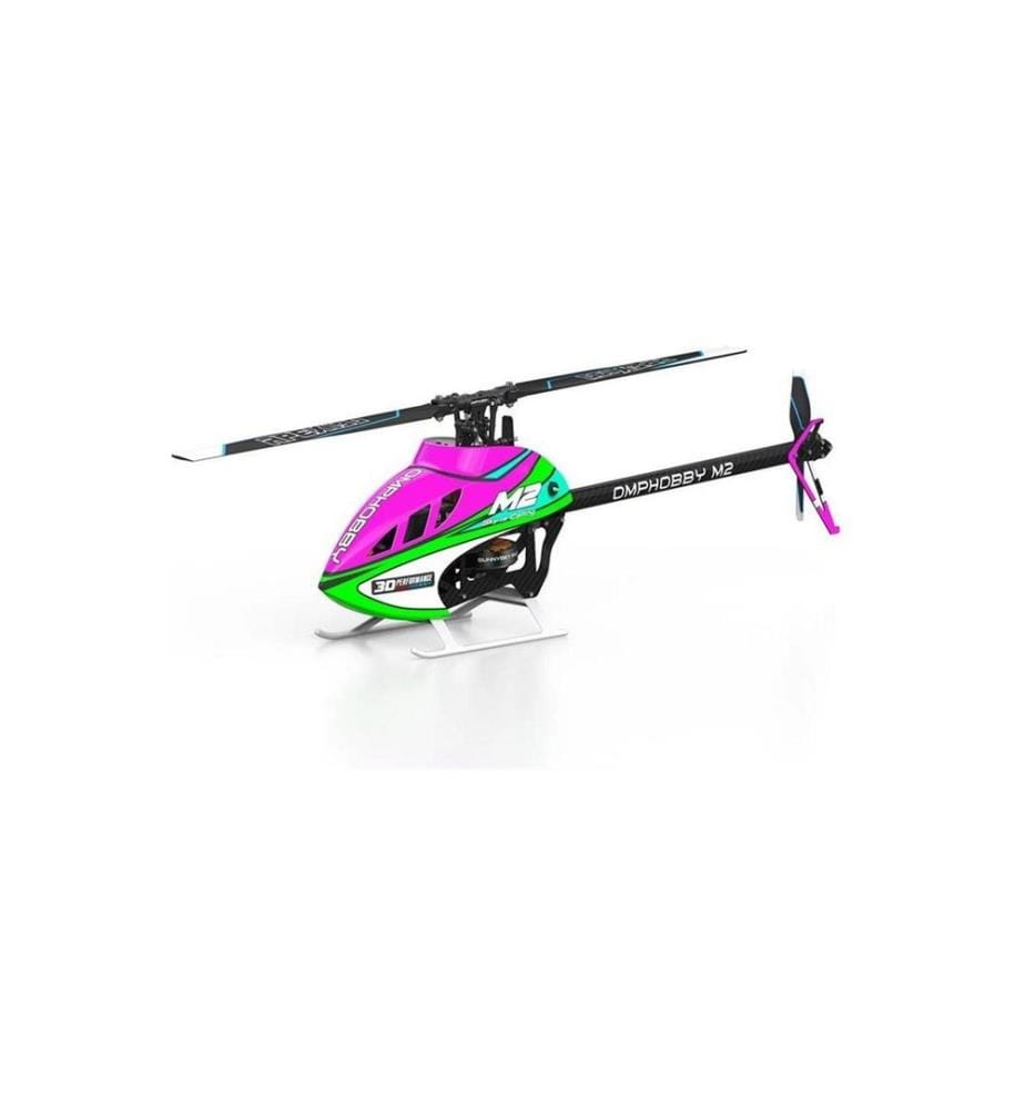 OMPHOBBY - Helikopter 3D Heli M2 V3 Pro Plasma Pink