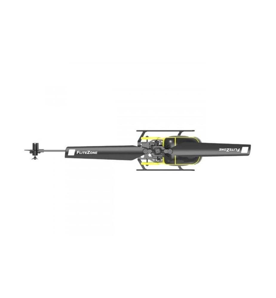 FliteZone - Helikopter Hughes 300 Gelb, 4-Kanal, 6G, RTF