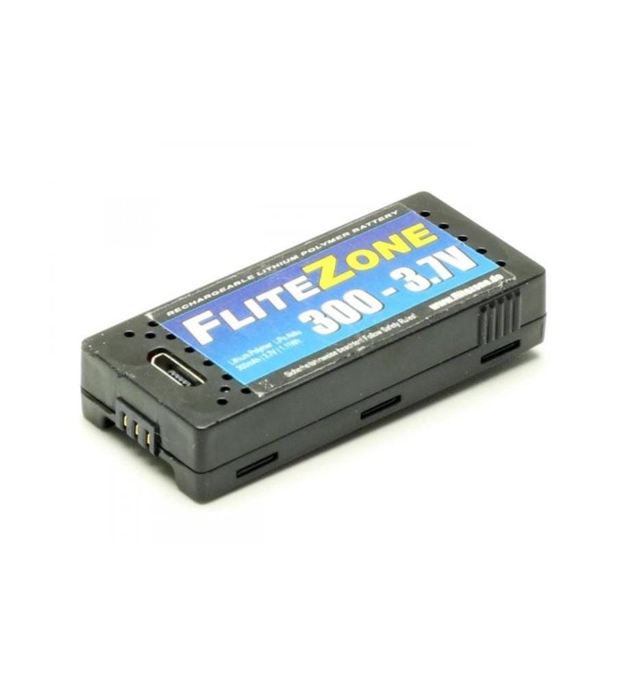 FliteZone - Batterie RC LiPo 300 mAh 3.7 V Proton 2 / Hughes 300