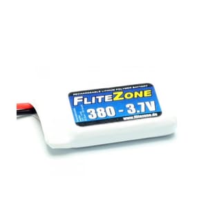 FliteZone - Batterie RC LiPo 380 mAh 3.7 V 20C