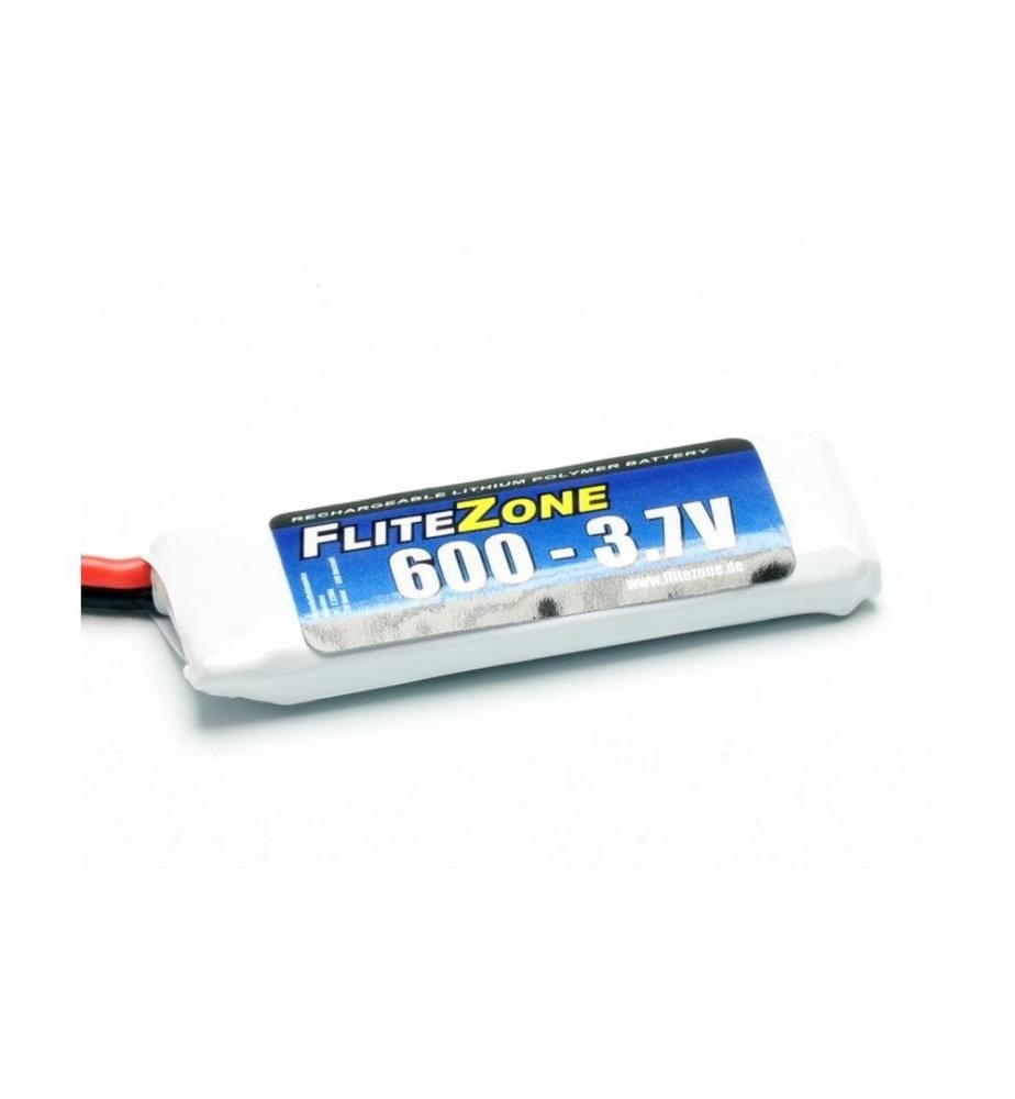 FliteZone - Batterie RC LiPo 600 mAh 3.7 V 25C