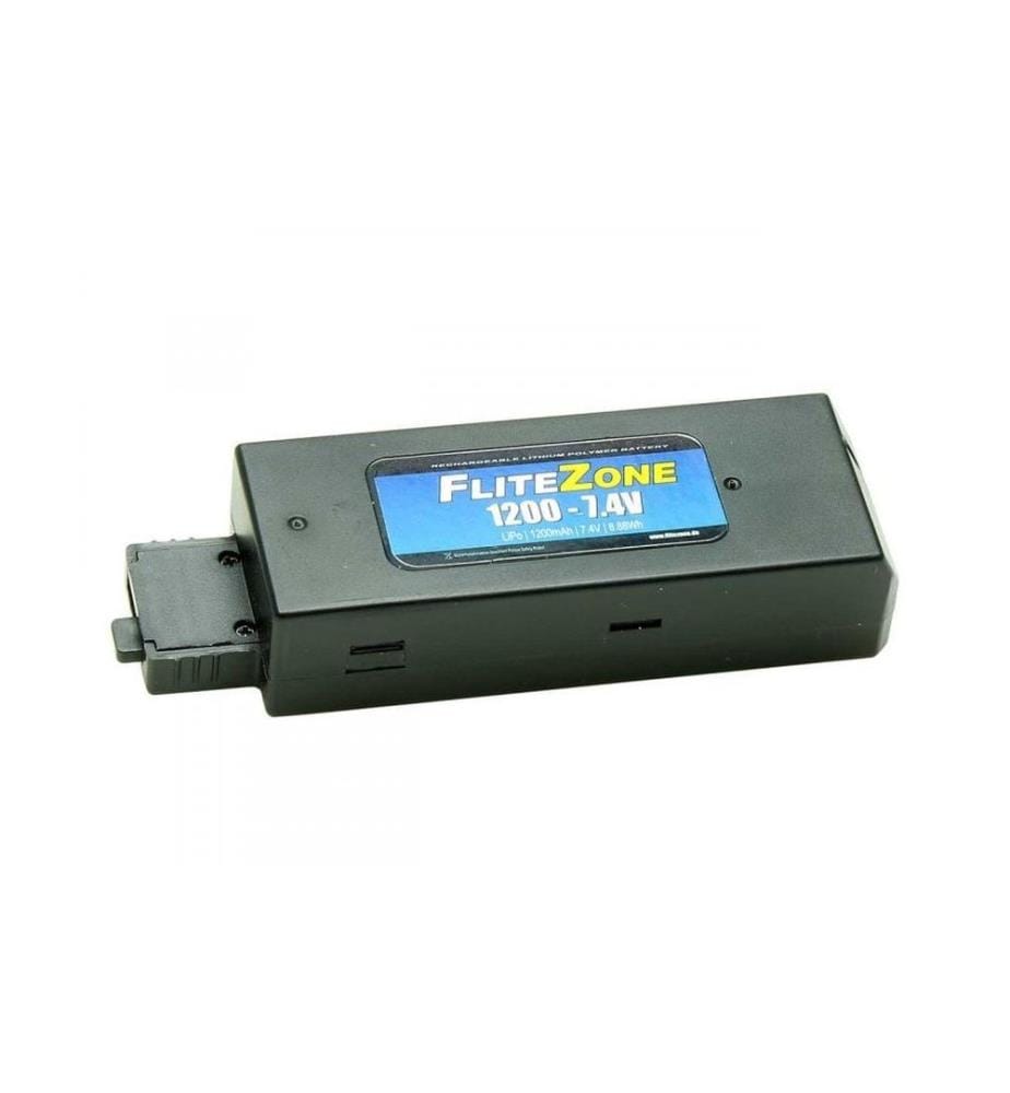 FliteZone - Batterie RC LiPo 1200 mAh 7.4 V Hughes MD500