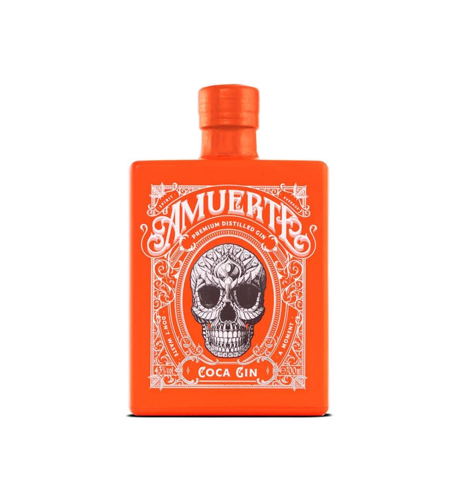 Amuerte Coca Leaf Gin Orange - 70 cl