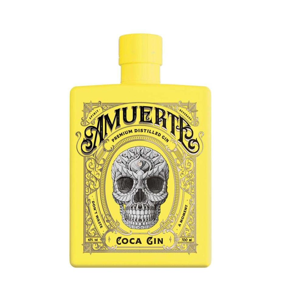 Amuerte Coca Leaf Gin Yellow - 70 cl