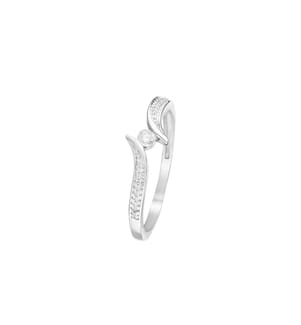 Bague Sweet Princess - Or Blanc 375/1000